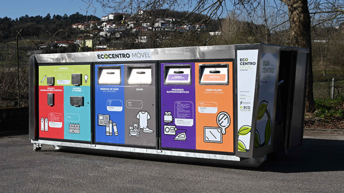 Famalicão: Ecocentro móvel está em Pousada de Saramagos, até segunda-feira