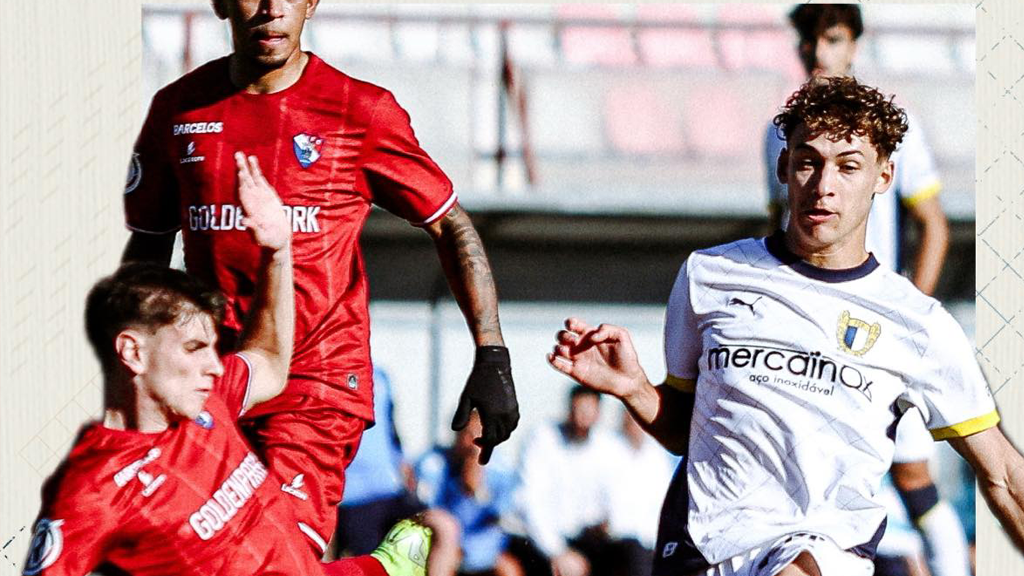 Já há data para a receção ao Benfica na luta pelo título nacional sub-23