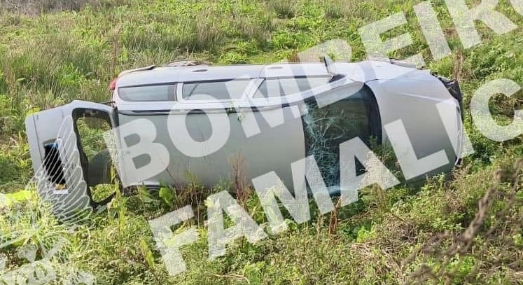 Famalicão: Carro entre em despiste, cai para campo e faz um ferido