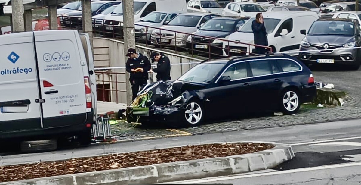 Famalicão: Ficaram em estado grave trabalhadores atropelados na Av. de França