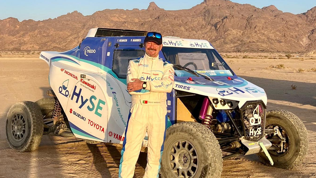 Famalicão: Movido a hidrogénio, Paulo Marques lidera classe no Dakar