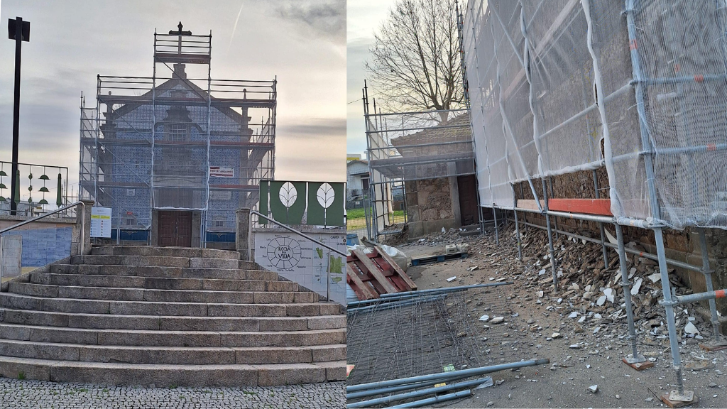 Famalicão: Capela de Santa Ana em Ribeirão está em obras
