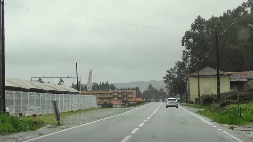 Famalicão: Começou a reabilitação da Estrada 206 que liga Famalicão a Guimarães