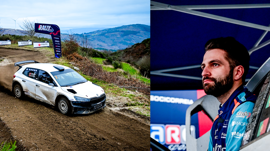 Famalicão: Pedro Almeida prepara o novo Škoda Fabia RS Rally2