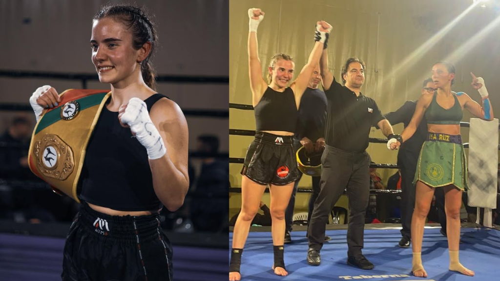Kickboxing: Famalicense Inês Oliveira conquista cinturão ibérico em Córdoba