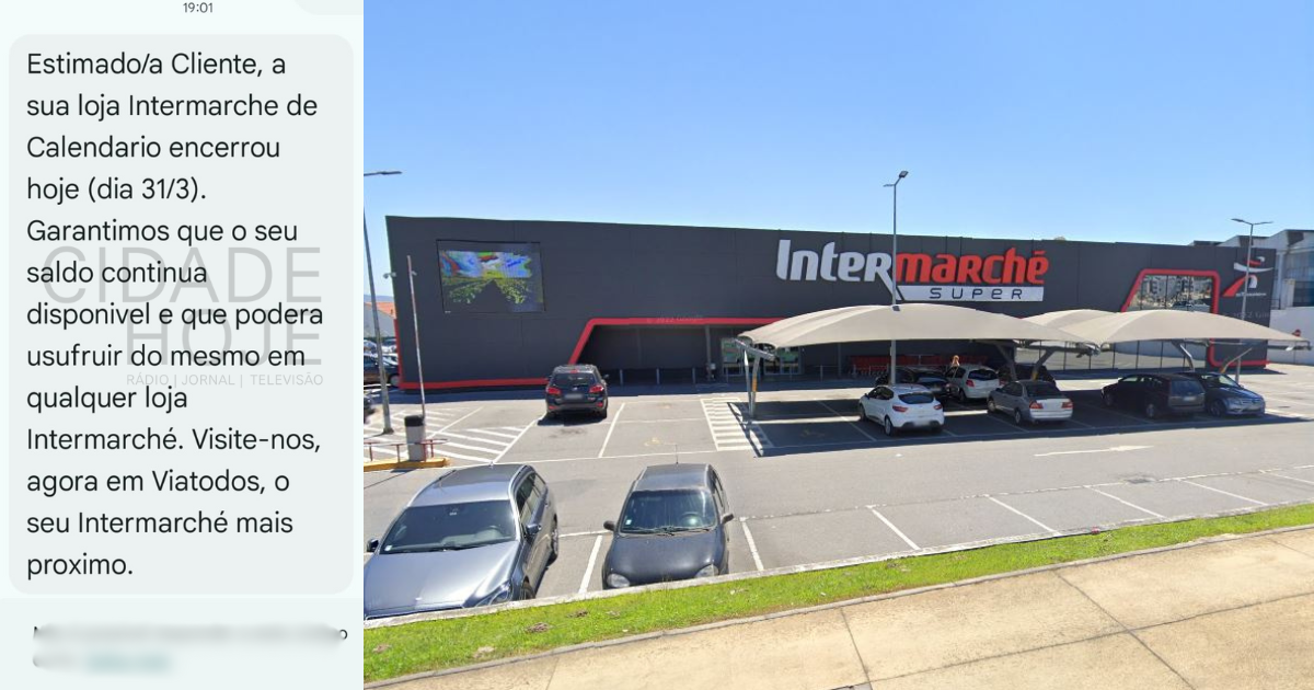 Intermarché de Famalicão encerrou