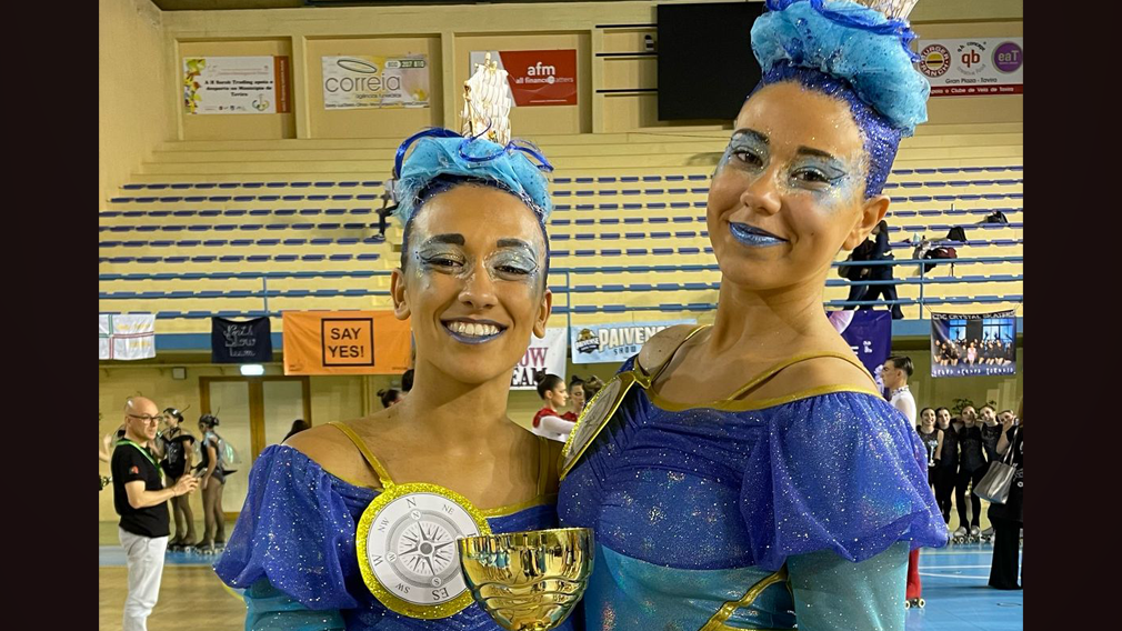 Famalicão: Duas atletas famalicenses são campeãs nacionais de patinagem artística