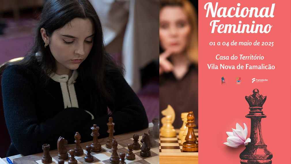 Famalicão: Inês Silva defende título nacional de xadrez em casa