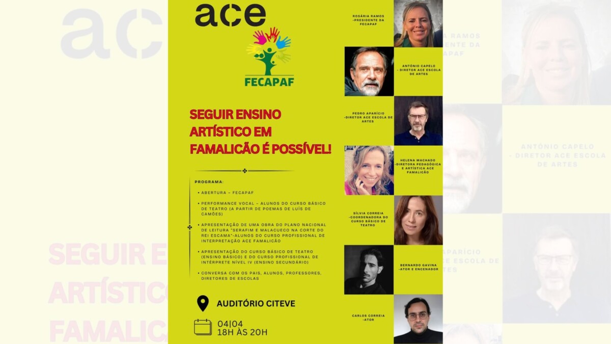 Famalicão: "Seguir ensino artístico em Famalicão é possível"