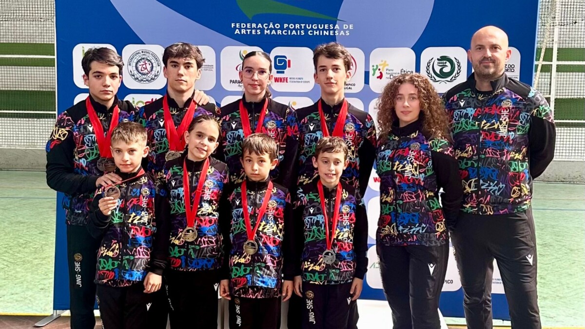 Famalicão: Atletas da Jing-She são Campeões Nacionais de Wushu