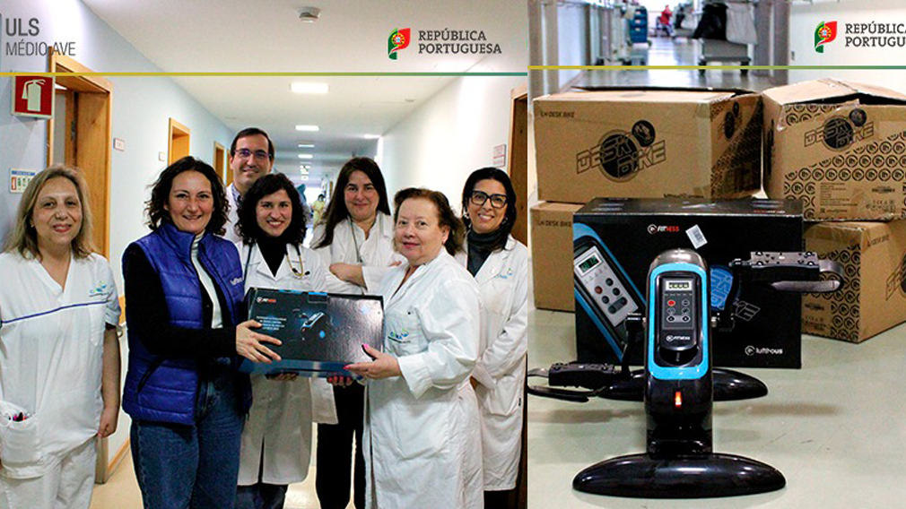 Famalicão: Empresa oferece pedaleiras para reabilitação de utentes da ULS Médio Ave