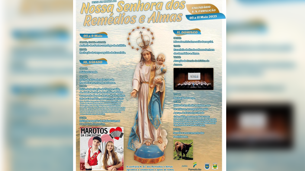 Famalicão: Fim de semana de festa em Calendário