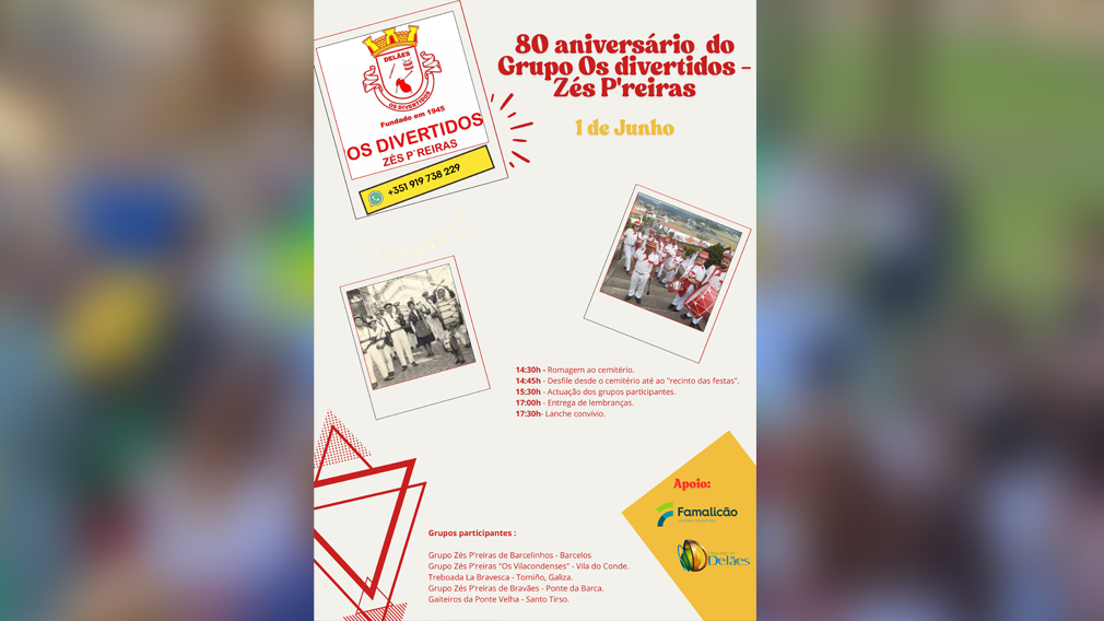 Famalicão: Zés P´reiras "Os Divertidos" celebram 80º anos