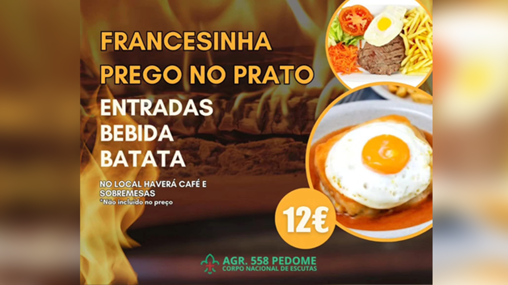 Famalicão: Noite da francesinha em Pedome