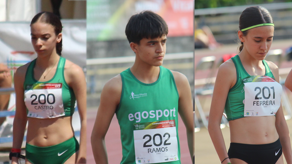 Famalicão: Três atletas da EARO correram nos nacionais sub-16