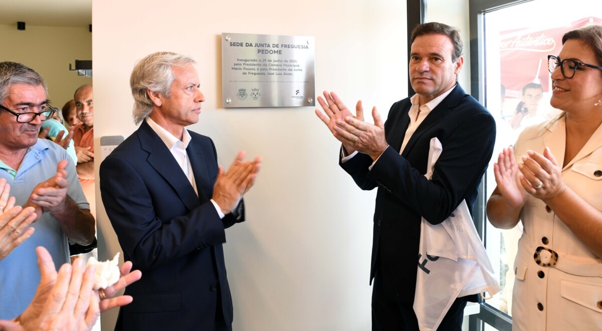 Foi inaugurada a nova sede da junta de freguesia de Pedome