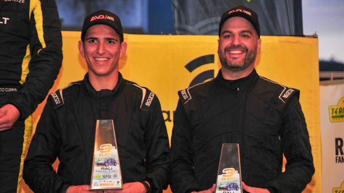 João Pedro Sousa e Tiago Silva em destaque no Rali de Famalicão 2025