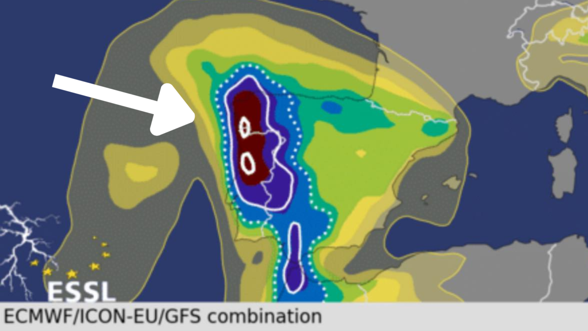 Trovoada e granizo colocam região sob aviso laranja: Possibilidade de "tempo severo" esta terça-feira