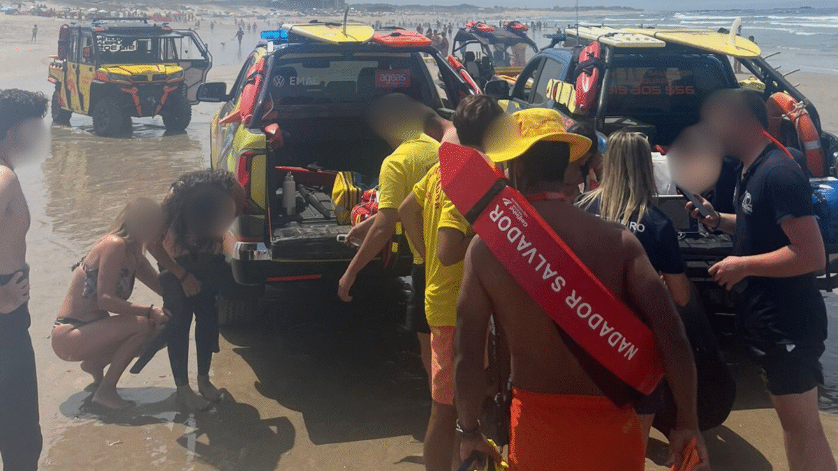 Vila do Conde: Três pessoas resgatadas do mar (duas foram hospitalizadas)