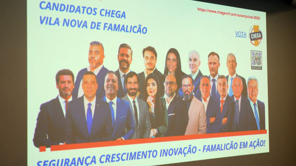 Famalicão: Chega apresentou candidatos a 18 freguesias