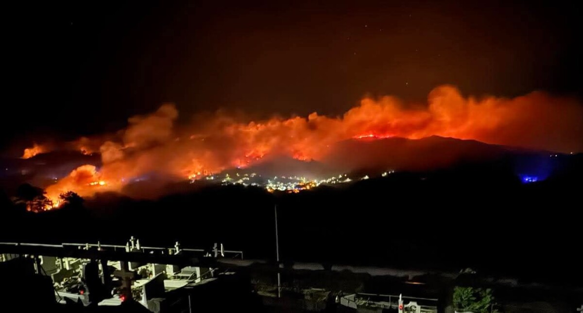 Fumo do grande incêndio de Ponte da Barca chega a Famalicão
