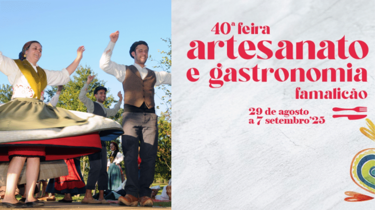 Famalicão: Tarde de Folclore na Feira de Artesanato e Gastronomia
