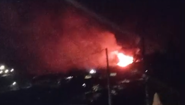 Famalicão: Incêndio de grandes dimensões na Seraical em Vilarinho das Cambas