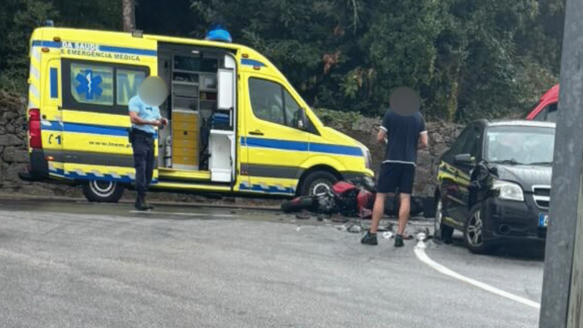 Famalicão: Motociclista fica em estado grave depois de colisão com carro (Landim)