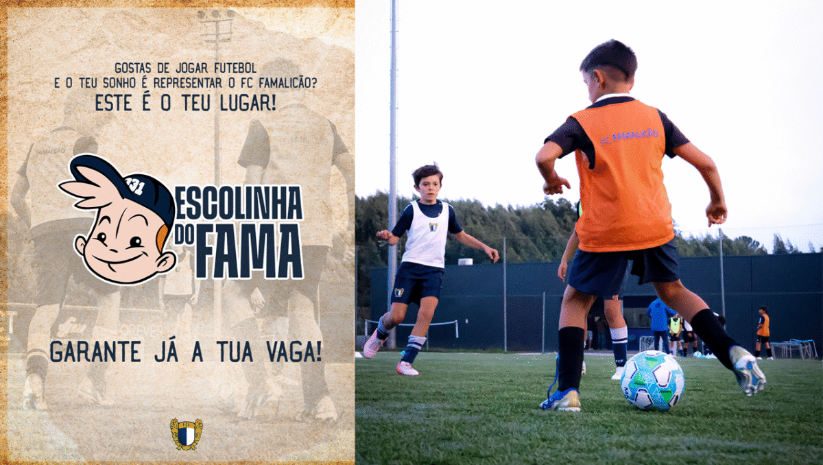 Famalicão: Escolinha do FC de Famalicão com inscrições abertas
