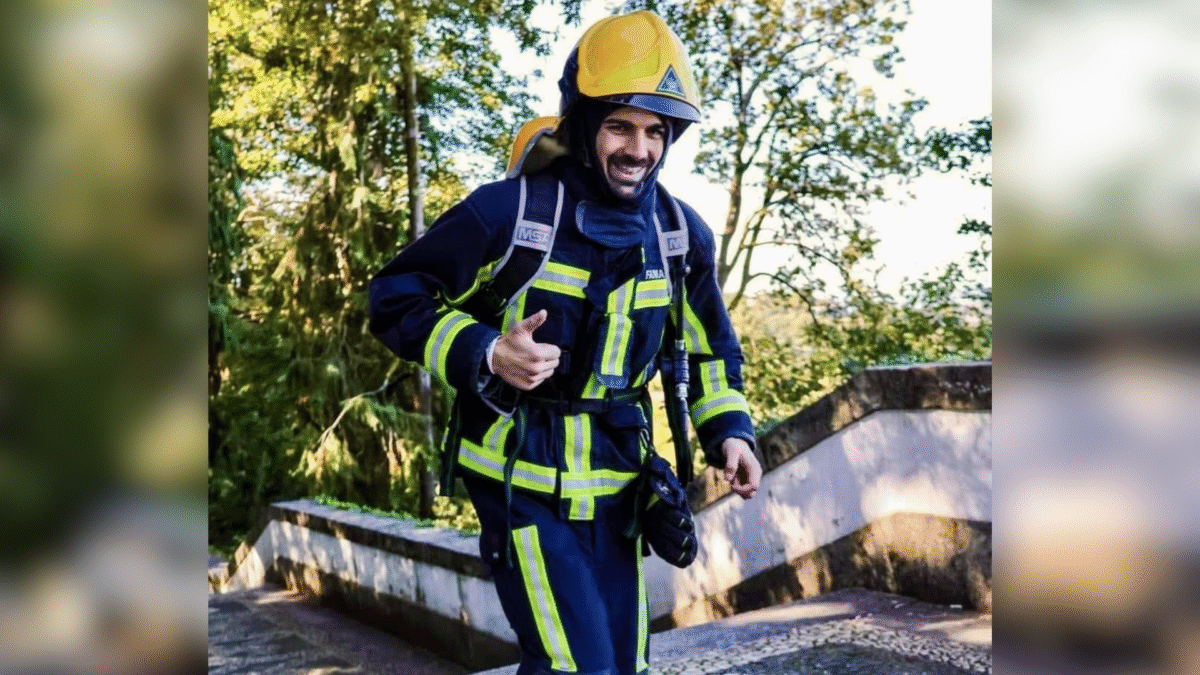 Carlos Rafael Freitas volta a ser o bombeiro mais rápido de Famalicão