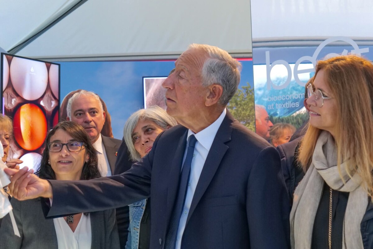 Famalicão: Marcelo levou o CITEVE ao Bürgerfest