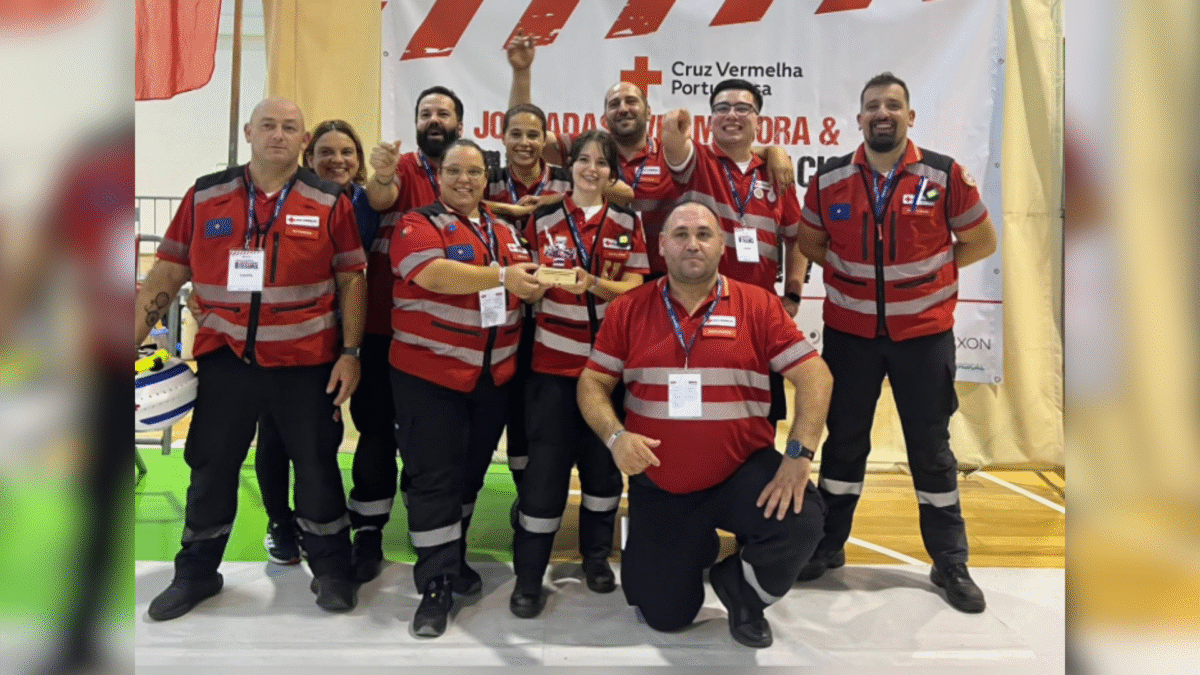 Famalicão: Equipa da Cruz Vermelha de Ribeirão é uma das melhores do país