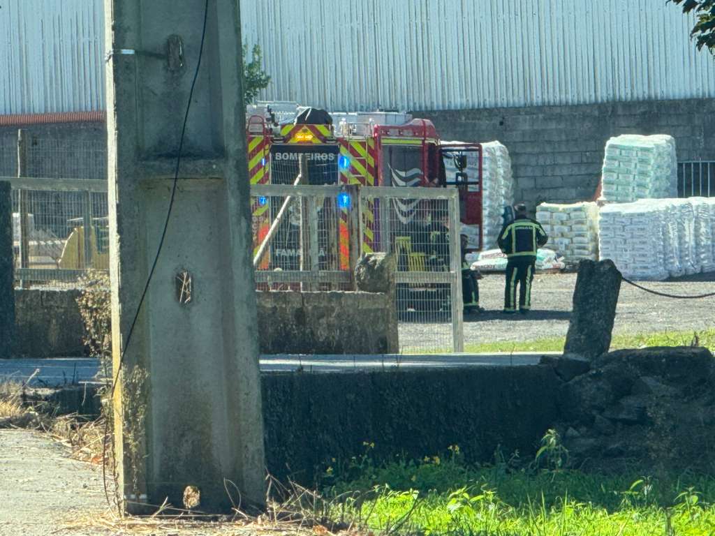 Famalicão: Bombeiros acionados para incêndio em armazém de materiais de construção