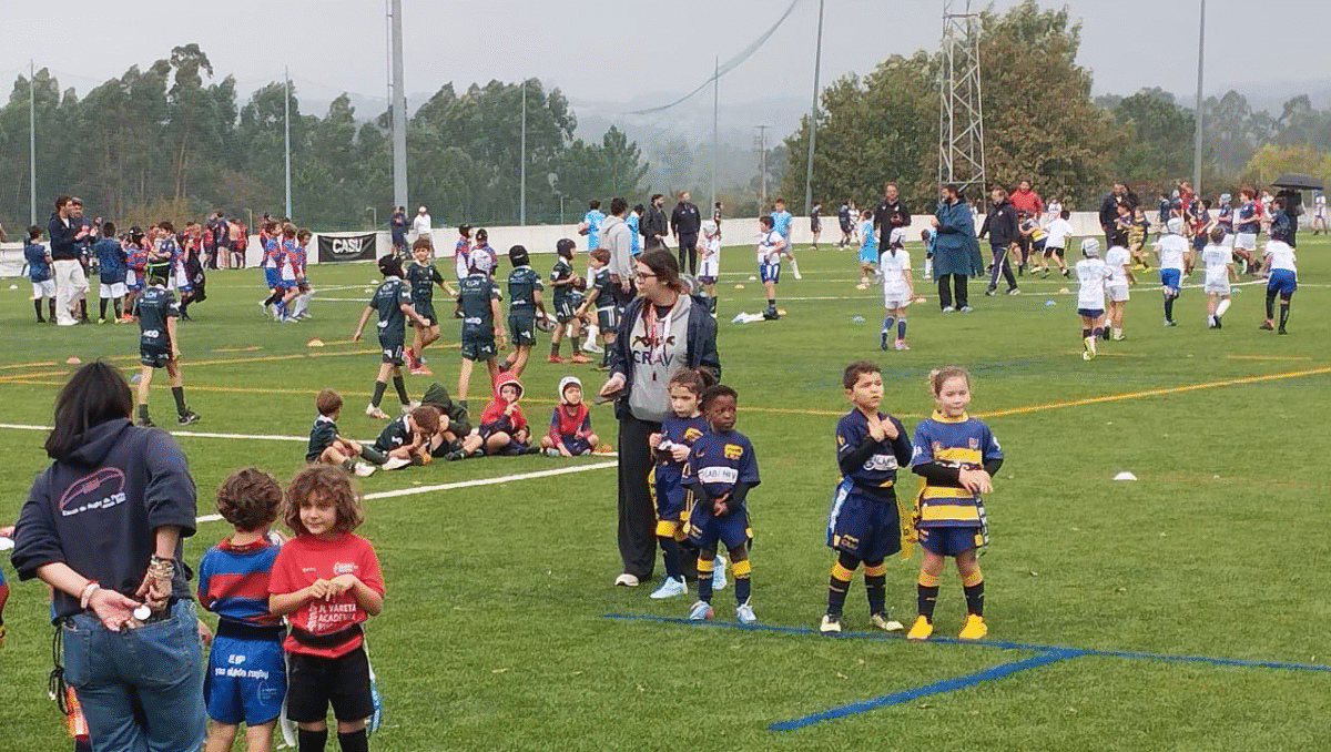 Famalicão: Clube de Rugby reúne 200 crianças em competição