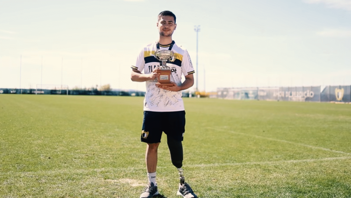 Ex-jogador do FC Famalicão promove treino de futebol para amputados