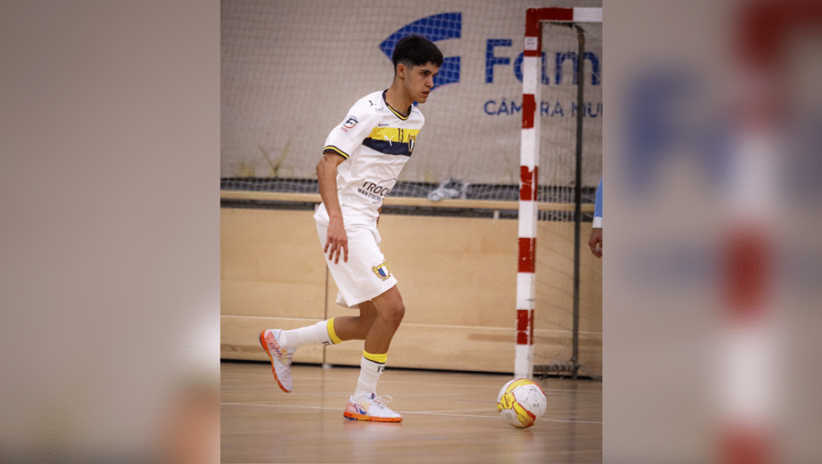 Famalicão: Guilherme Amorim estreou-se no nacional de futsal