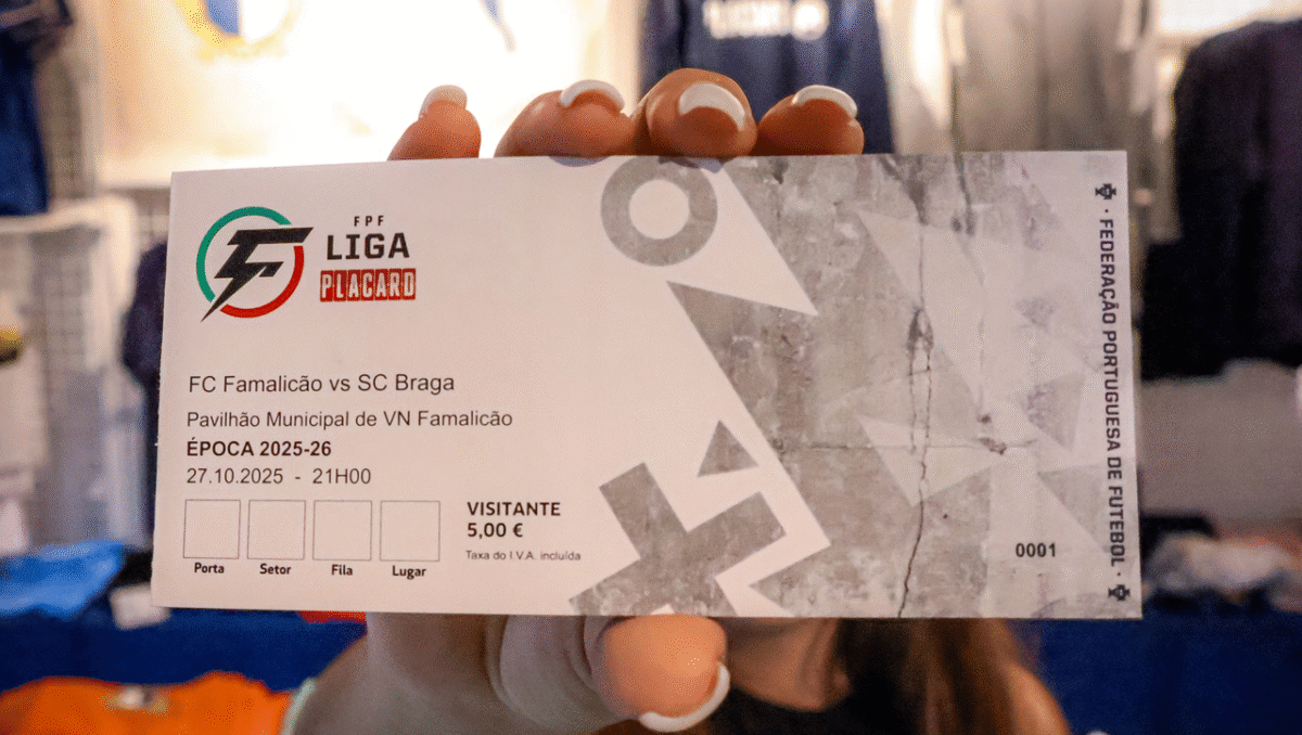 Famalicão: Sócios com entrada gratuita no Pavilhão Municipal para verem partida com o Braga