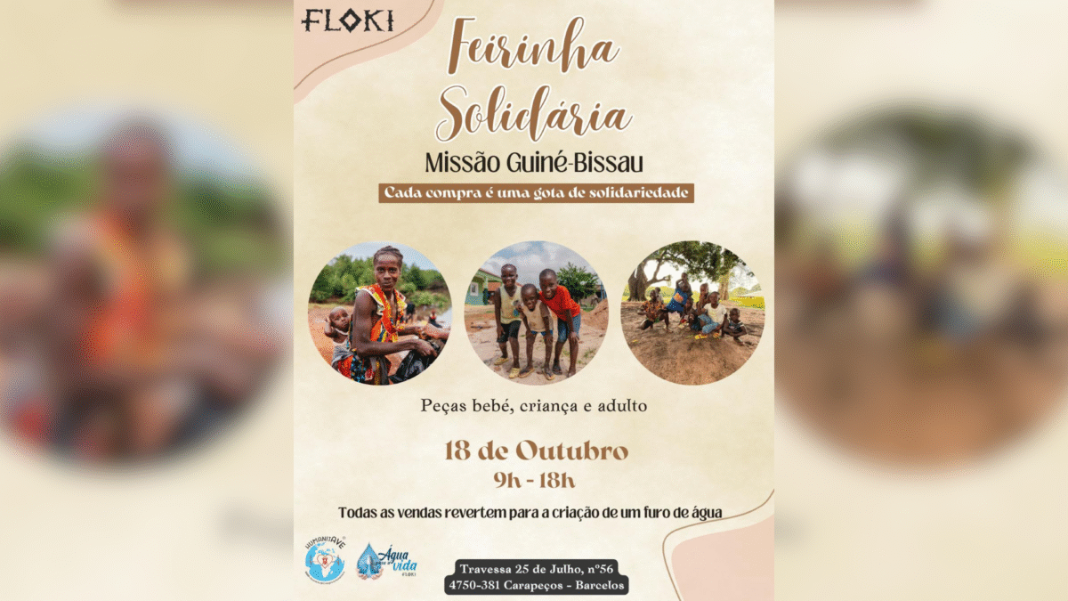 Humanitave com Feirinha Solidária na têxtil Floki de Barcelos