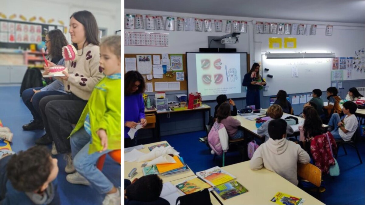 Famalicão: Alunos da EB de Oliveira S. Mateus aprendem sobre saúde oral e alimentação saudável