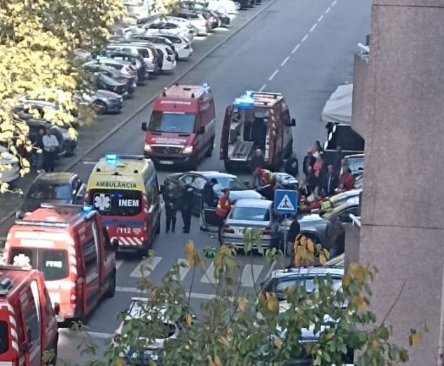Famalicão: Colisão entre veículos no centro da cidade