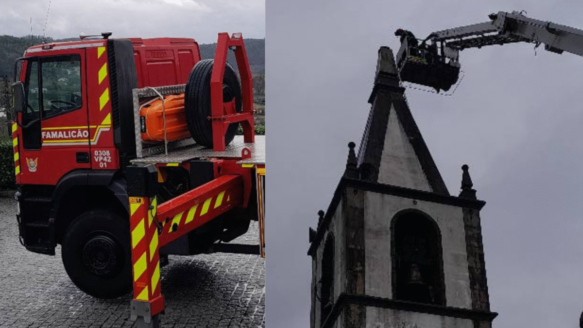 Famalicão: Raio deixa Igreja de Portela com vários estragos