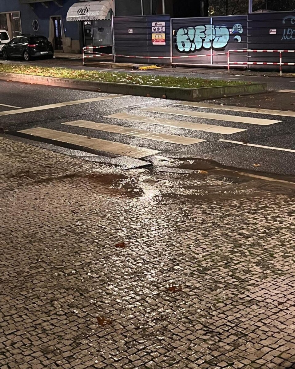 Ruptura de conduta causa perturbações no abastecimento de água em Famalicão