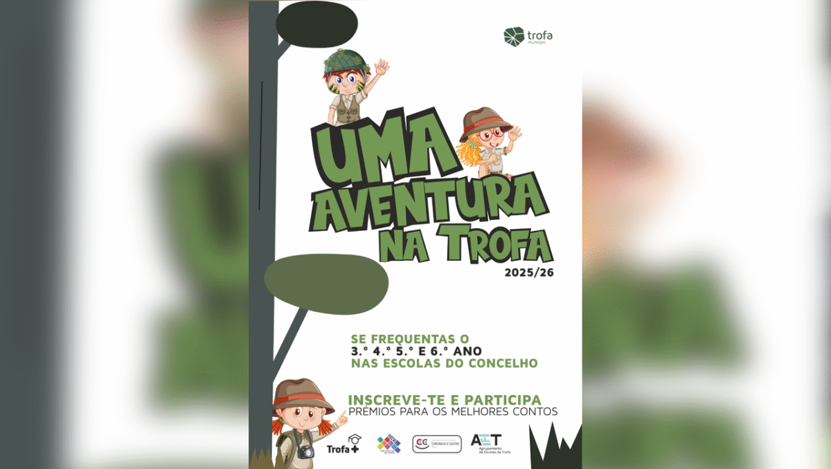 "Uma Aventura na Trofa" procura pequenos escritores