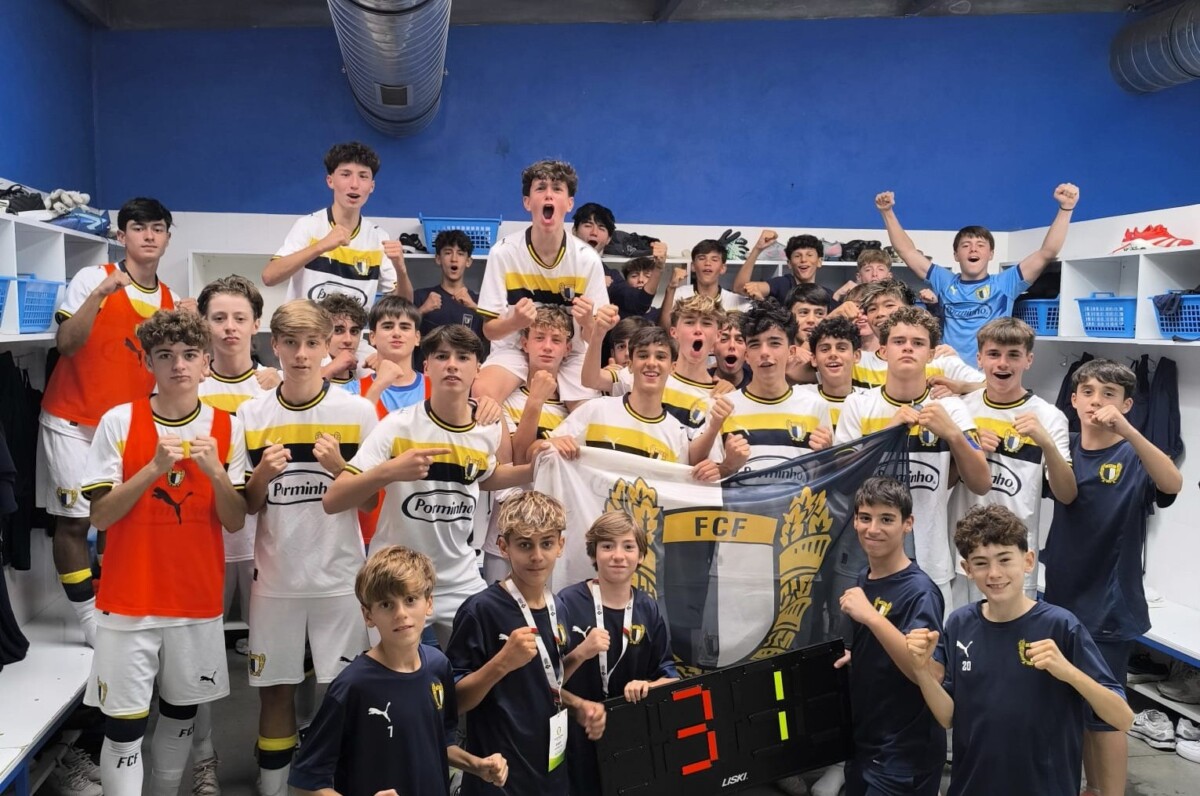Famalicão: Equipa sub-15 vence fora e está perto de lugar que permite lutar pelo título nacional