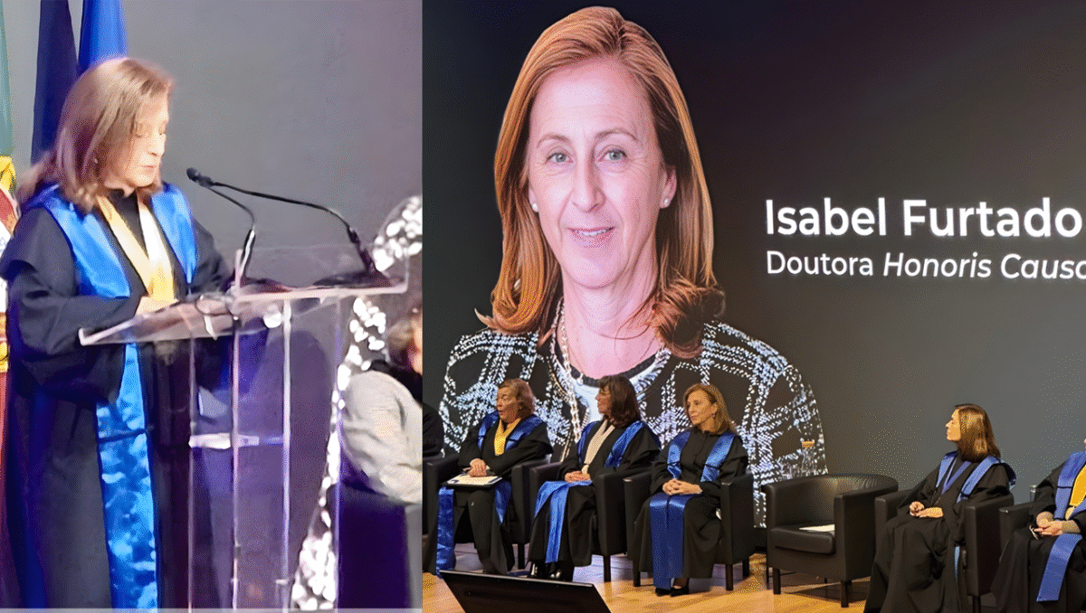Famalicão: Isabel Furtado distinguida com grau Doutor Honoris Causa pelo Instituto Universitário de Lisboa