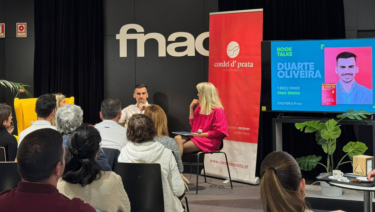 Famalicão: Novo livro de Duarte Oliveira reuniu leitores na FNAC Braga Parque