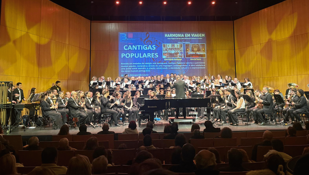 Famalicão: Banda de Famalicão dá concerto em Guimarães