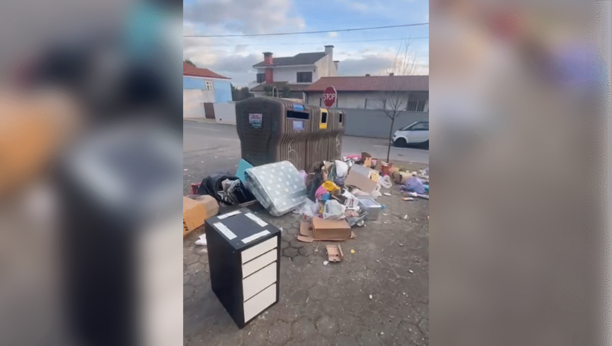 Famalicão: CHEGA condena acumulação de lixo em ecoponto de Ribeirão