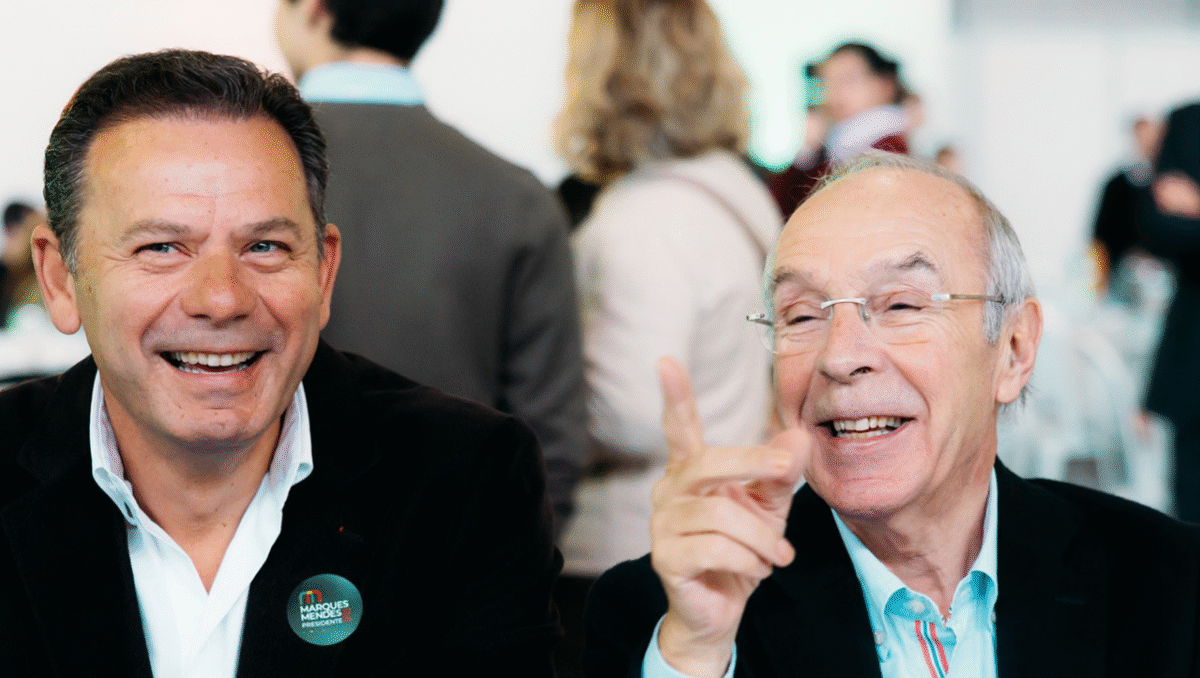 Famalicão: Luís Montenegro ao lado de Marques Mendes