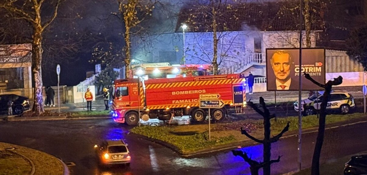 Famalicão: Três feridos em incêndio numa casa (Joane)